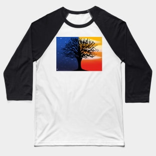 Tree Opposites Baseball T-Shirt